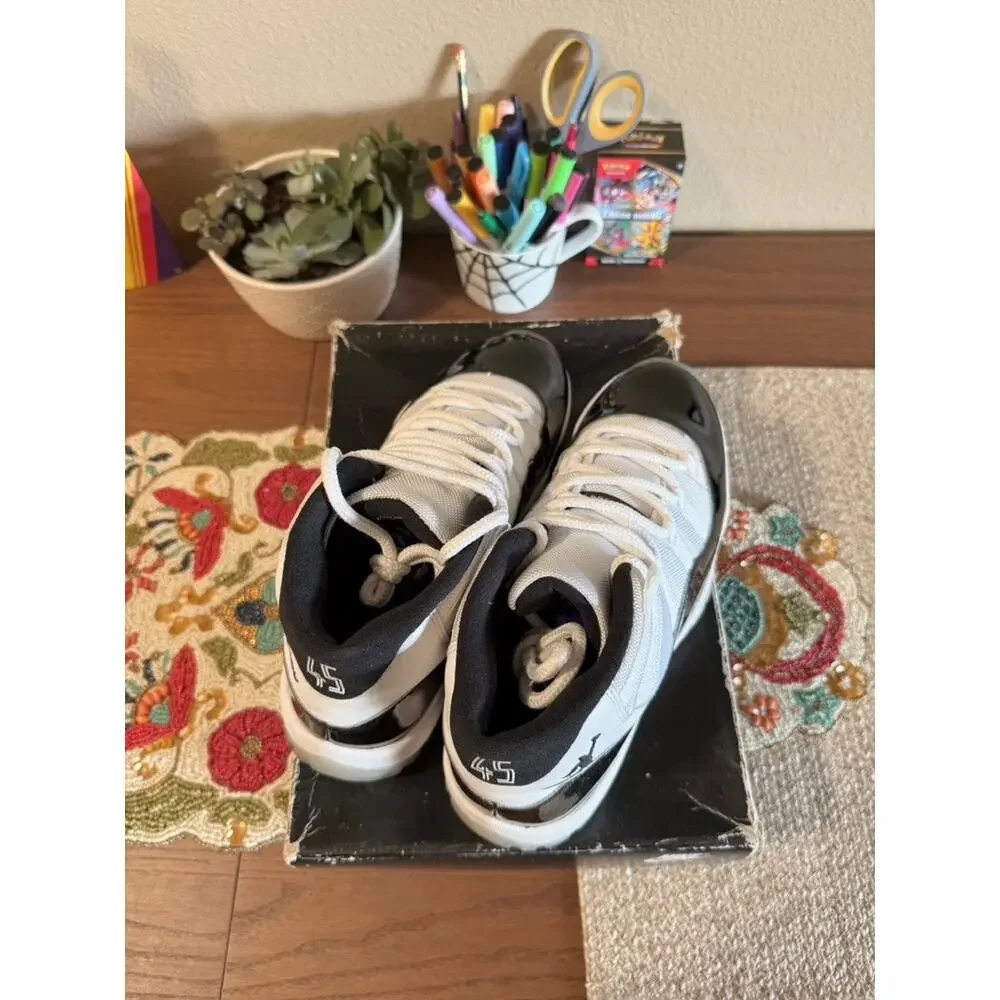 Jordan 11 Retro Concord White Black Dark Purple 2018 378037 100 DMP Gratitude